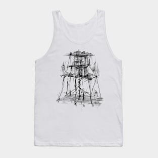 architecture - wood tower Tank Top